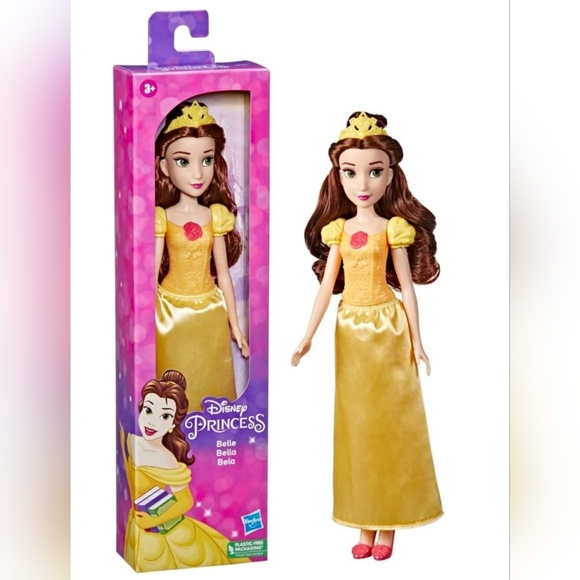 Disney Other - NRFB, NWT, Disney Princess Belle Doll Yellow Disney Princess Belle Doll…